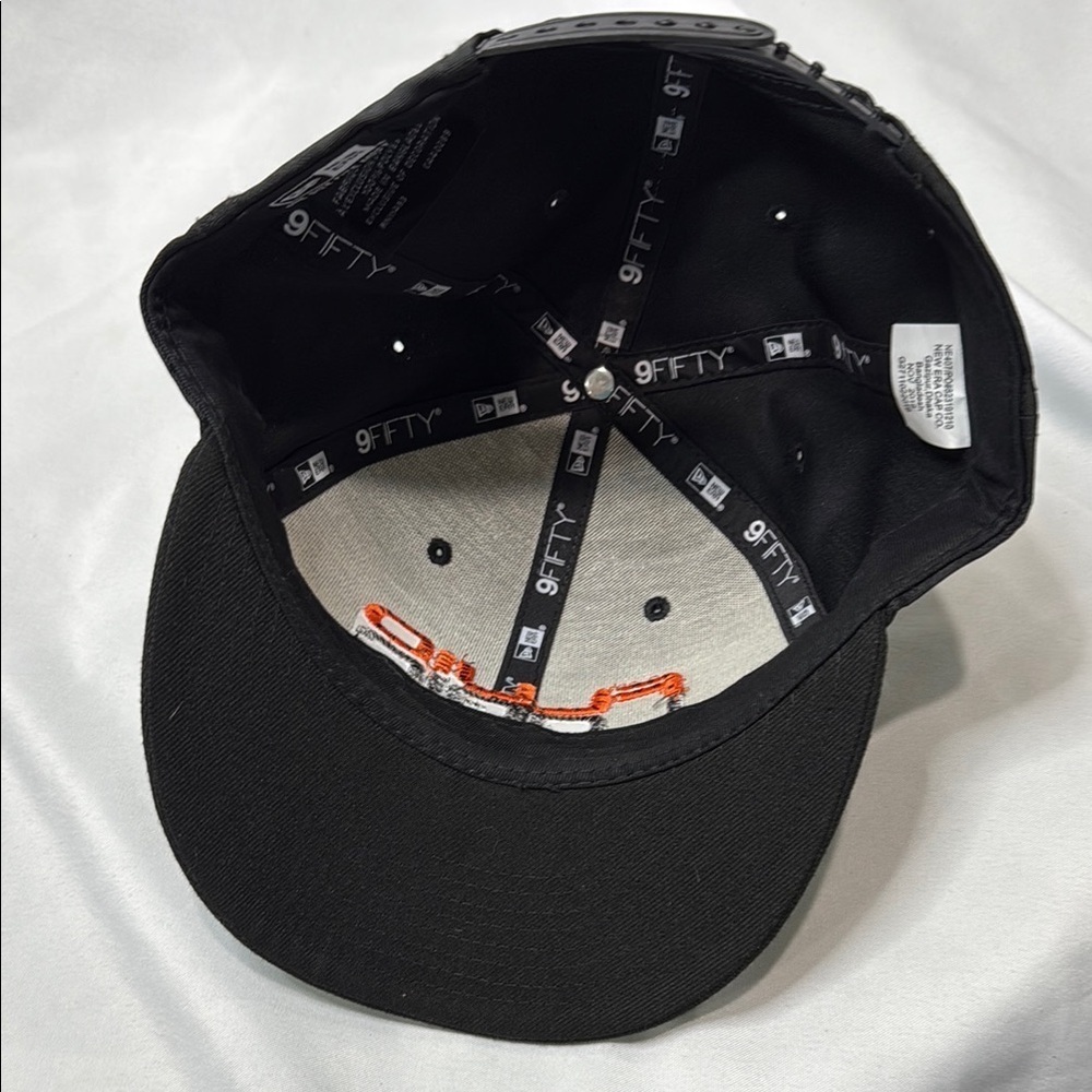Fluid Logic Black Camo Racing Cap with Orange & Silver Logo, NEW! - Picture 3 of 16